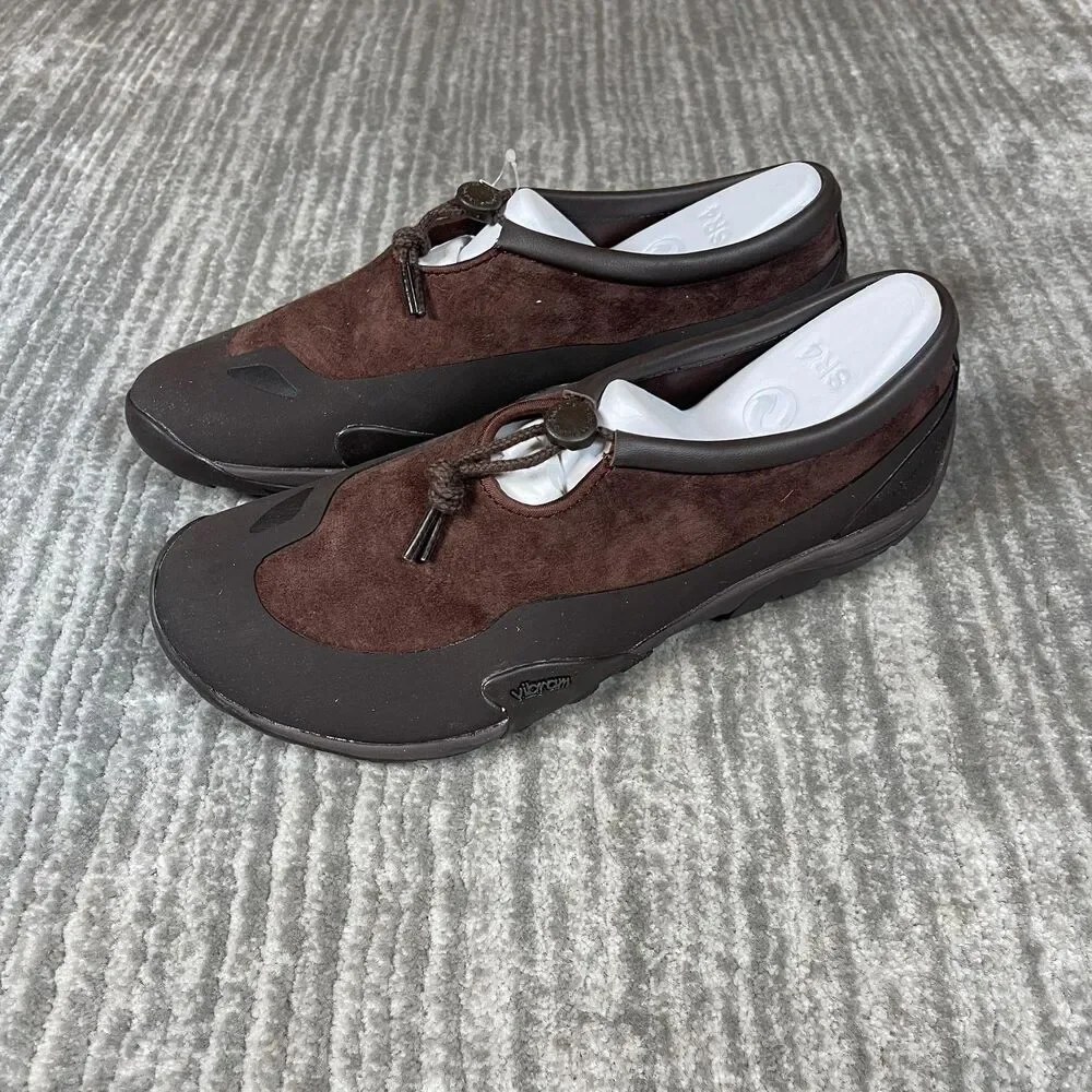 New Balance MT10T Shoes Mens 9.5 Brown Suede Vibram Tokyo Design Studio Sneakers